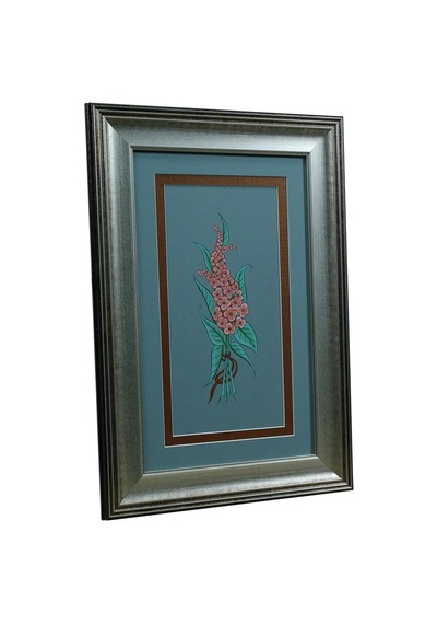 E38 El İşçiliği Buket Çiçek Tablo - 30-44 Cm - 6548