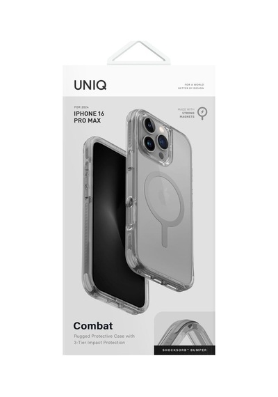 Apple Uyumlu iPhone 16 Pro Max Kılıf Combat Serisi Üç Katmanlı Magsafe Özellikli Magclick Koruyucu Kılıf Stone Apple Uyumlu iPhone 16 Pro Max Kılıf Combat Serisi Üç Katmanlı Magsafe Özellikli Magclick Koruyucu Kılıf Stone