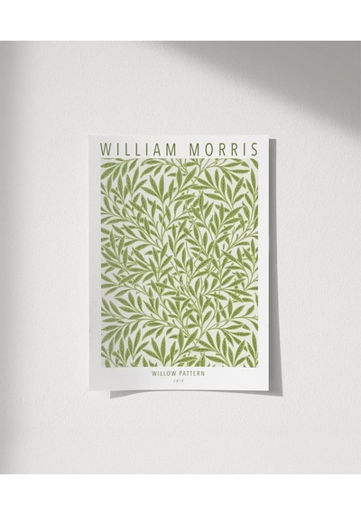 Çerçevesiz Poster William Morris Willow Pattern