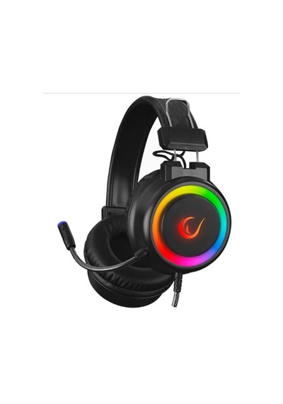 Rampage Sn-r10 Alquıst Siyah 3,5mm Rgb Gaming Oyuncu Mikrofonlu Kulaklık