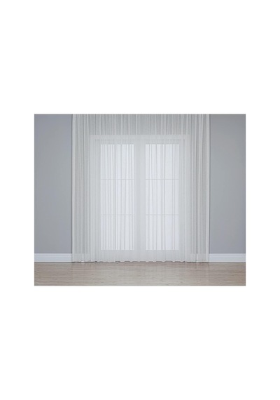 Tr Fabric Design Keten Plus Tül Perde Krem, 350 X 200 Genel