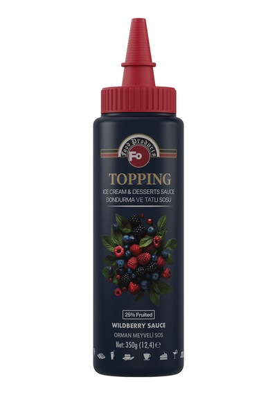 Orman Meyveli Topping Dondurma Sosu 350 Gr