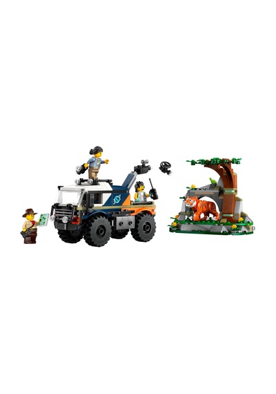 LEGO® City Orman Kaşifinin Arazi Kamyonu 60426 - 6 Yaş & Üzeri Çocuklar için Yaratıcı Oyuncak Yapım Seti (314 Parça)