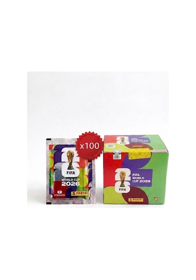 100 Paket 700 Sticker Fıfa World Cup 2026 Stıcker Resmi Çıkartma 100 7