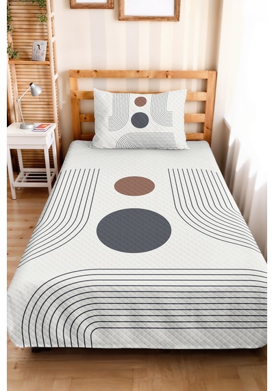 Geometrik Gri Modern Genç Odası Tek Kişilik Pike Takımı-ekru Vizon 160x220 Cm Kapitone Yatak Örtüsü Kremamsı Tül Gölgeliği Geometrik Gri Modern Genç Odası Tek Kişilik Pike Takımı-ekru Vizon 160x220 Cm Kapitone Yatak Örtüsü Kremamsı Tül Gölgeliği