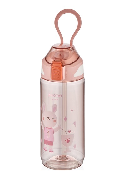 Shotay Sevimli Hayvanlar Trıtan Matara Pembe 570 Ml.