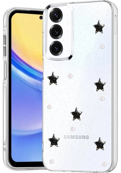 Newface Samsung Galaxy Uyumlu  S25 Plus Fiyonk Desenli Kapak - Desen 7 Şeffaf