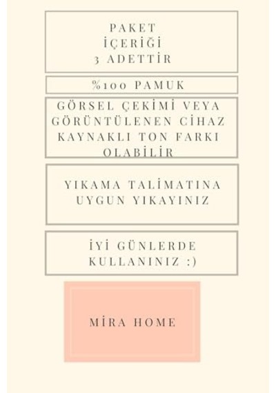 3'lü Banyo Ayak Havlusu%100 Pamuklu 50x70 Cm Nice Açık Gri