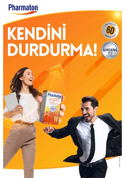 Pharmaton Vitality 100 Tablet 2'li