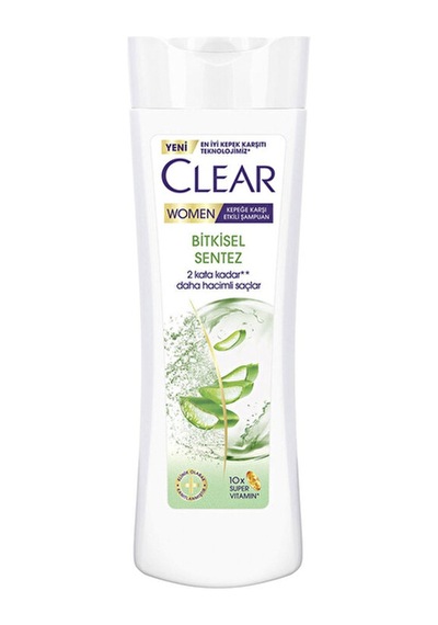 2 Adet Clear Women Bitkisel Sentez Şampuan 350 Ml