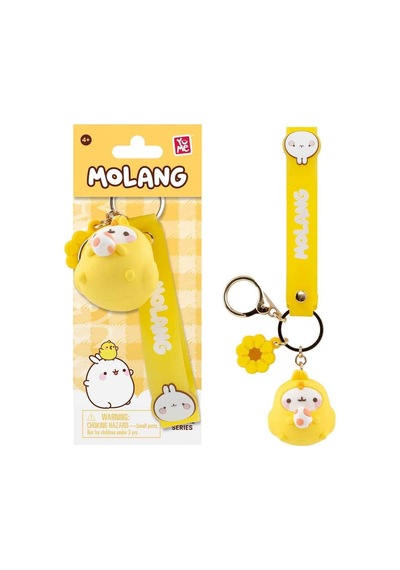 Yume Toys Molang Animal Kostüm Anahtarlık Sarı 16220