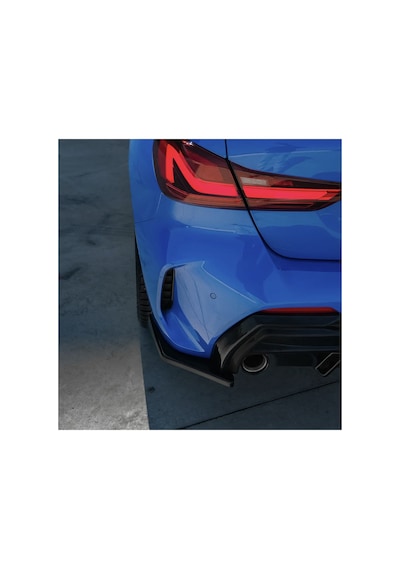 Bmw 1 Serisi F40 2019+ M Paket Body Kit Seti Ön Lip Marşpiyel Difüzör Spoiler Flap