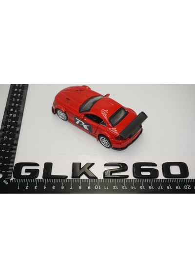GLK 260 Bagaj Parlak Siyah ABS 3M 3D Yazı Logo