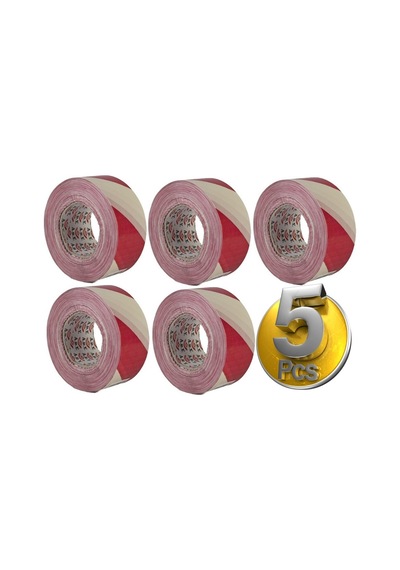 A.r.y. Emniyet Uyarı İkaz Şerit Bandı 6 Cm X 180 Metre 5 Adet
