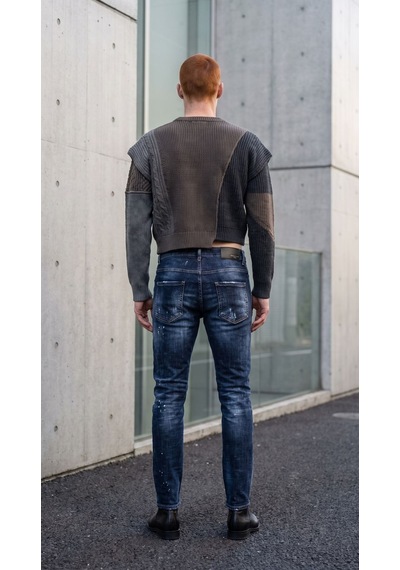 Barmore Erkek Düşük Bel Slim Fit Modern Pantolon Koyumavi 48