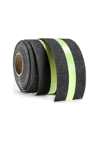 Fosforlu Kaydırmaz Bant 50mm X 5mt Yeşil Fosforlu Merdiven B Tdrtr