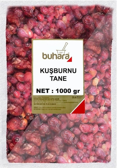Buhara Kuşburnu Tane 1 KG