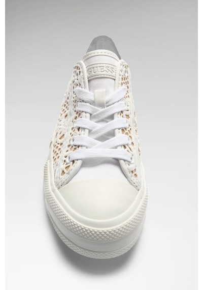 Guess Ciesta Mesh Kadın Sneaker Ayakkabı Fljcr2fap12 Beyaz