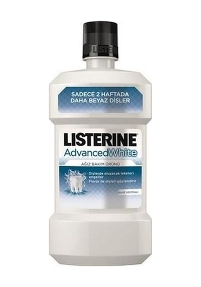 Listerine Advanced White Hafif Tat 500 ML