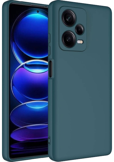 Xiaomi Redmi Note 12 Pro Plus 5g Kılıf Zore Mara Lansman Kapak Koyu Yeşil