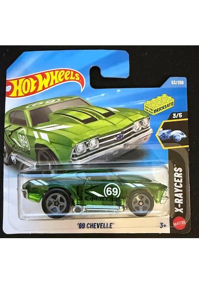 Hot Wheels Tekli Arabalar '69 Chevelle Jjk83 X-raycers Çok Renkli