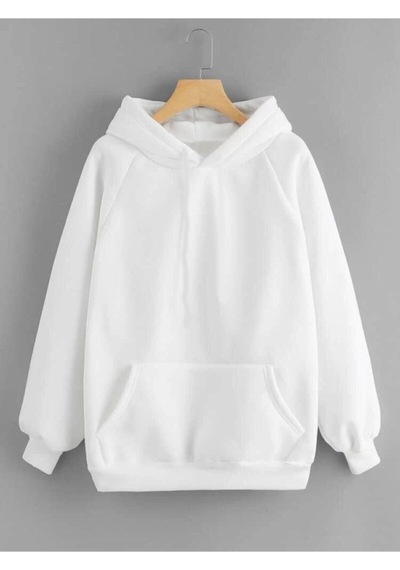 Macklin Unisex Kadın Erkek Baskısız Sweatshirt Beyaz Mck0676 Beyaz