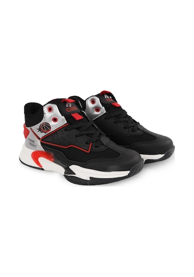 Cool London Unisex Ortopedik Çocuk Basketbol Ayakkabısı Siyah