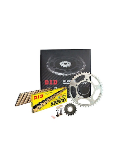 Did-Jt 2009-2018 BMW S 1000 RR Uyumlu Zincir Dişli Set Gold Renk