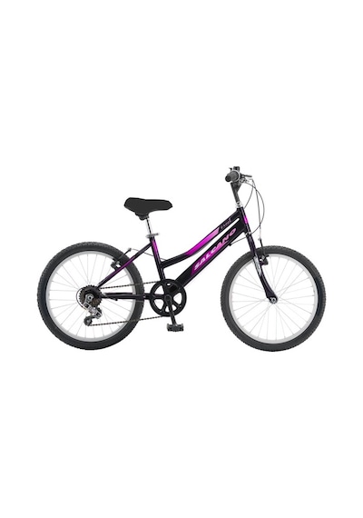 Salcano Excel 20 Lady 20 Jant Kız Çocuk Bisikleti , 6 Vitesli - Siyah Pembe Siyah Pembe