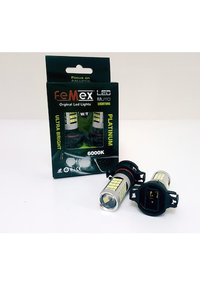 Femex Psx24w - H16 Sis Led Ampul Beyaz 1200lm Sis Farları İçin N11.7552