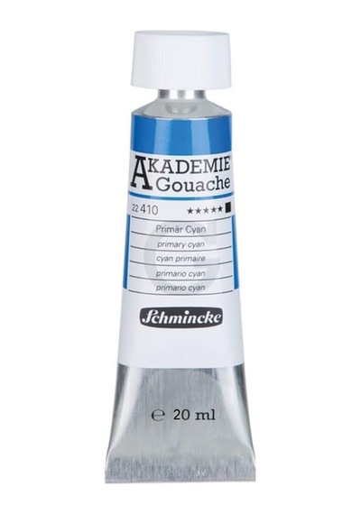 Akademie Guaj Boya 20 Ml 410 Primary Cyan Genel