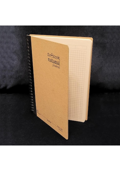 Natural Journal A5 Spiralli Sert Kapak Defter 80 Yaprak 160 Sayfa , Çizgili Günlük, Ofis Ve Hediye Kullanım Çok Renkli