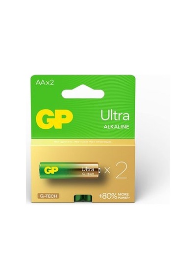 Gp Lr6 Aa Boy Ultra Alkalıne Kalem Pil 2 Li Paket
