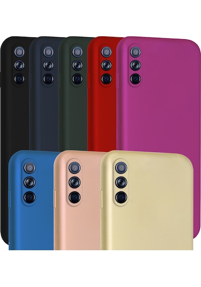 Samsung Galaxy Uyumlu A01 Kılıf FitCase PremiumS Silikon Arka Kapak