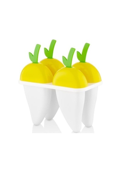 Qlux Eğlenceli Dondurma Kalıbı Ev Yapımı Dondurma Kalıbı 300ml - 4 Renk Plastik Plastik Diğer