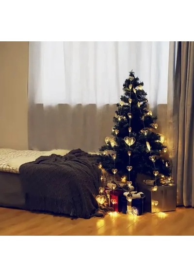 Hubrendy Emin Kalp Perde Led Gün Işığı
