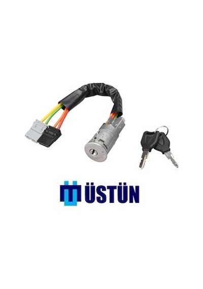 Üstün Kontak Anahtarı Kilitli Renault R9-r11 Yeni Model Ustun Ktk120 7700772942 7700813973 7701044087