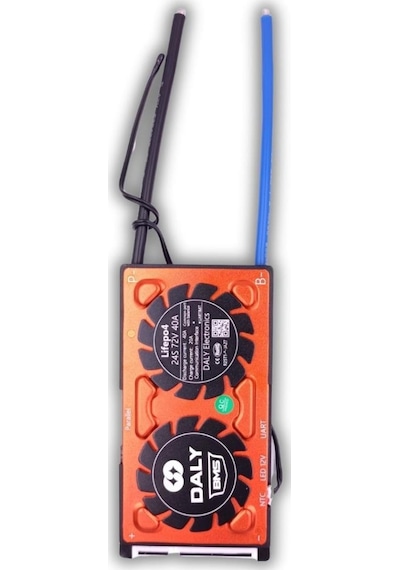 Daly Bms Lifepo4 Smart 24s 72v 40a Balanslı - Ortak Port