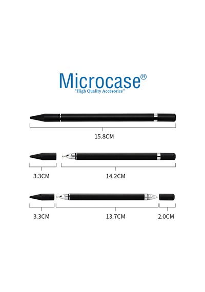 Telefon Tablet 2in1 Disk Uçlu Stylus Pen Dokunmatik Kalem AL3462