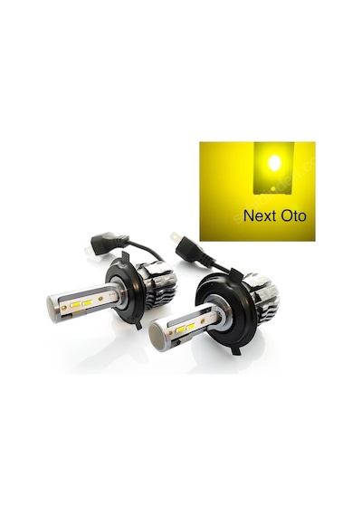 Photon Zero H4 Xtreme Yellow +3 Plus Fansız Led