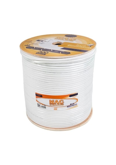 Mag Rg6-u4 Trishield Anten Kablosu 300 Mt.
