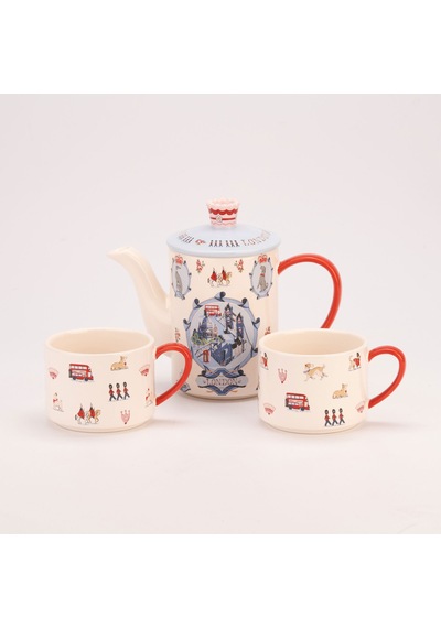 Mavi Stoneware Çay Fincan Seti 400 Ml