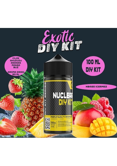 Nuclear 100 Ml Dıy Kit Exotic Gıda Aroma 20 Ml Aroma İçerir