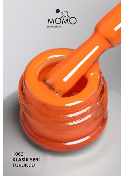 Momo Professional Kalıcı Oje K066 Turuncu 14 Ml