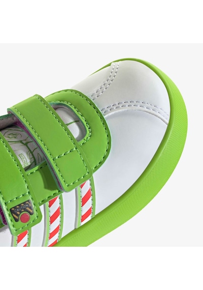 Adidas Vl Court Buzz Comfort Çocuk Beyaz Spor Ayakkabı Jq4386 Çok Renkli