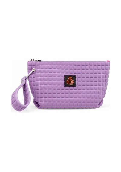Bilik Deri Scuba Lila Kadın Portföy & Clutch Çanta Yeliz Lila