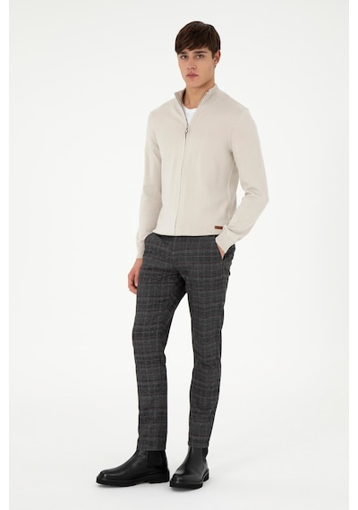 U.s. Polo Assn. Erkek Antrasit Pantolon Kanvas-chino 50296159-vr006 Antrasit