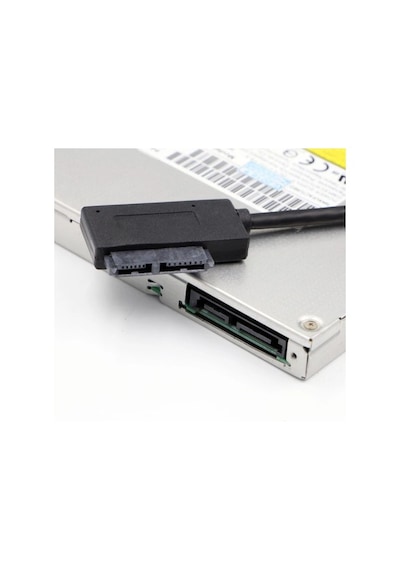 Usb 2.0 To 7+6 13 Pin Sata Laptop Cd/dvd Harici Bağlantı Kablo...