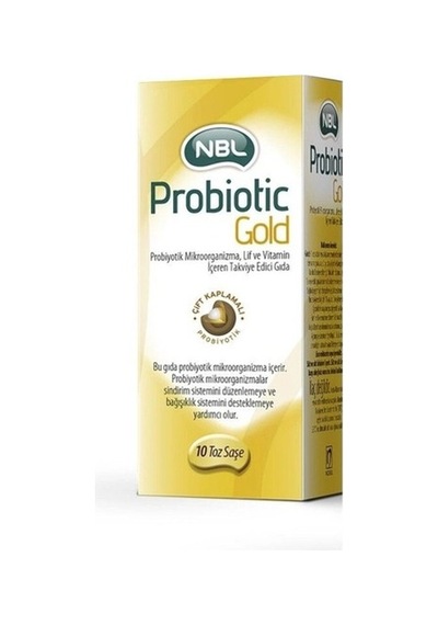 Nbl Probiotic Gold 10 Saşe 8699540023666