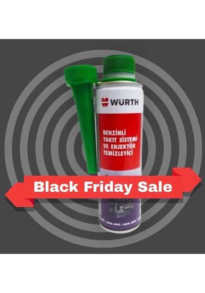 1 Ad. Würth Benzin Sistemi ve Enjektör Temizleyici 300Ml 2022
